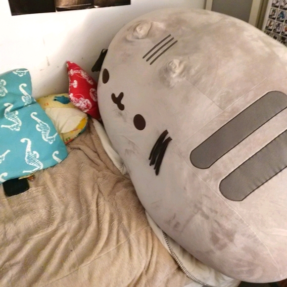 large stuffed pusheen
